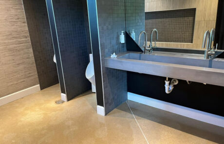 Floor and Wall tiles in Bathroom