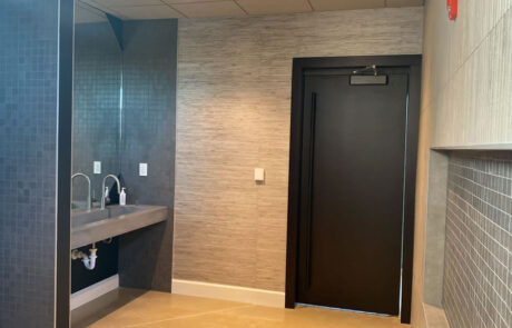 Floor and Wall tiles in Bathroom