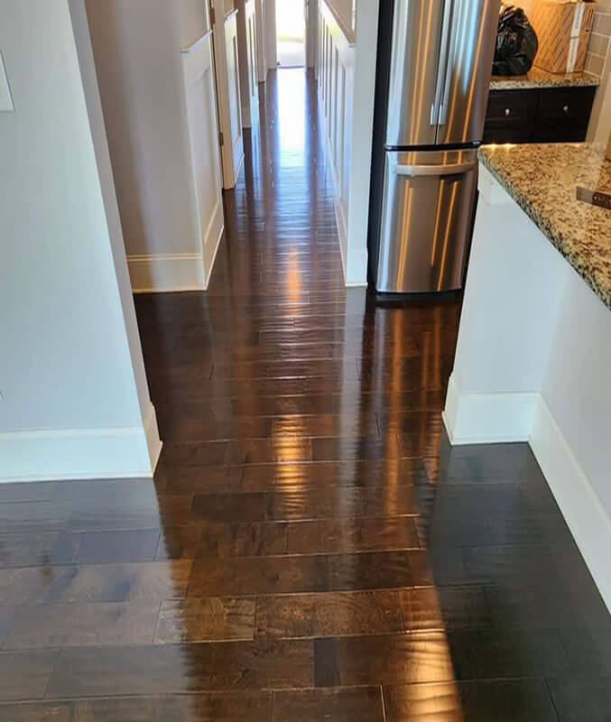 Dark wood floors Kitchen Remodeling Contractor