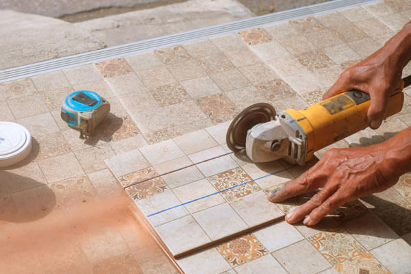 Replacing bathroom Tiles