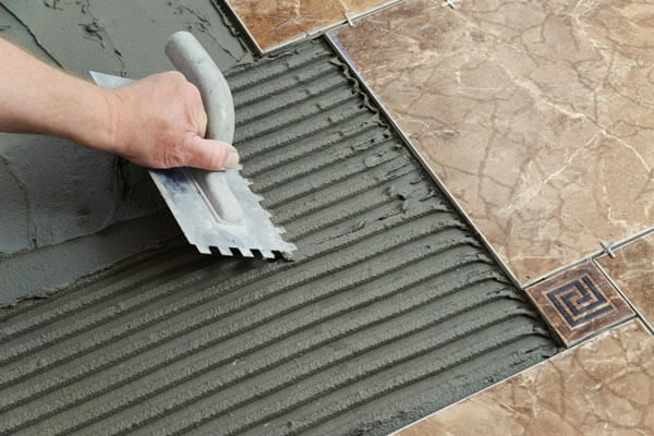Replacing bathroom Tiles